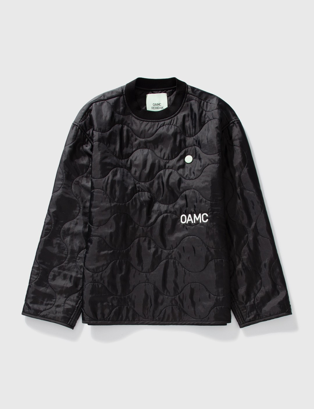 OAMC RE:WORK QUILTED CREWNECK | hbx | REVERSIBLE OAMC RE:WORK QUILTED CREWNECK | hbx | REVERSIBLE