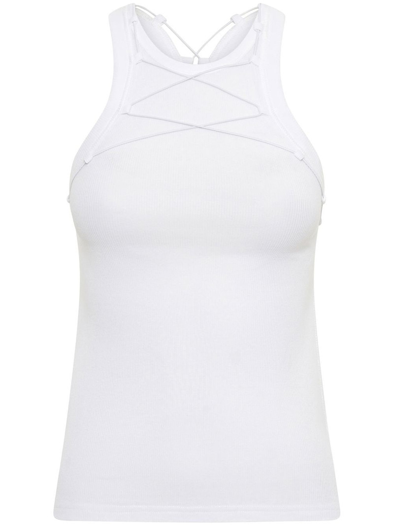 Lock drawstring tank top 1