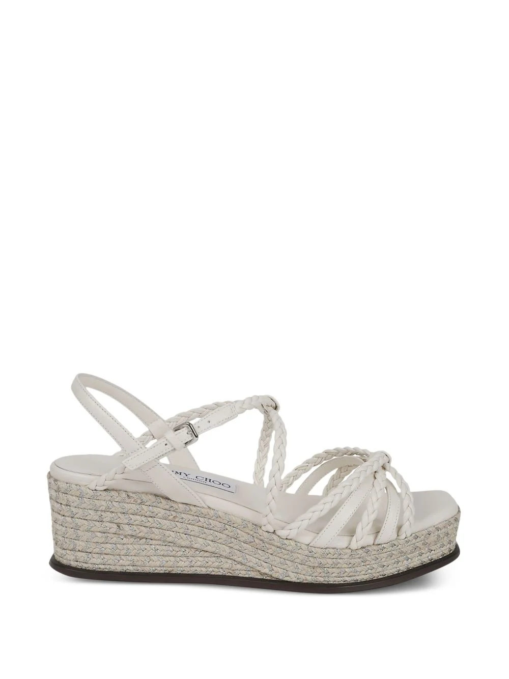 braided-heel sandals - 1