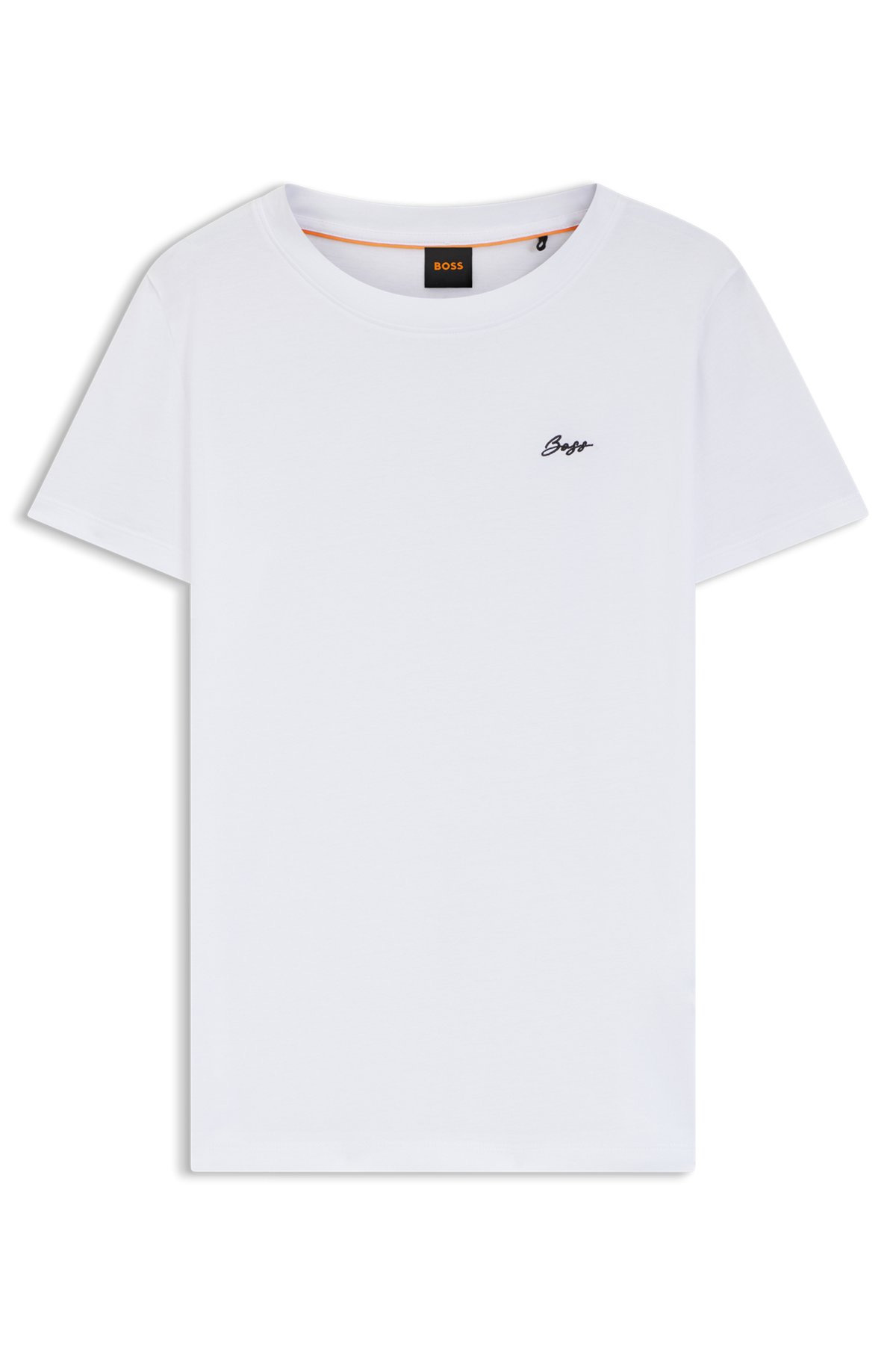 COTTON JERSEY T-SHIRT WITH HANDWRITTEN-LOGO PRINT - 1