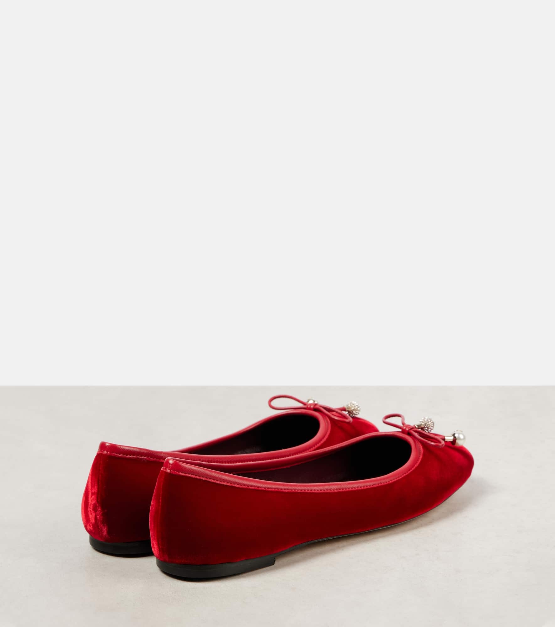 Elme velvet ballet flats - 2