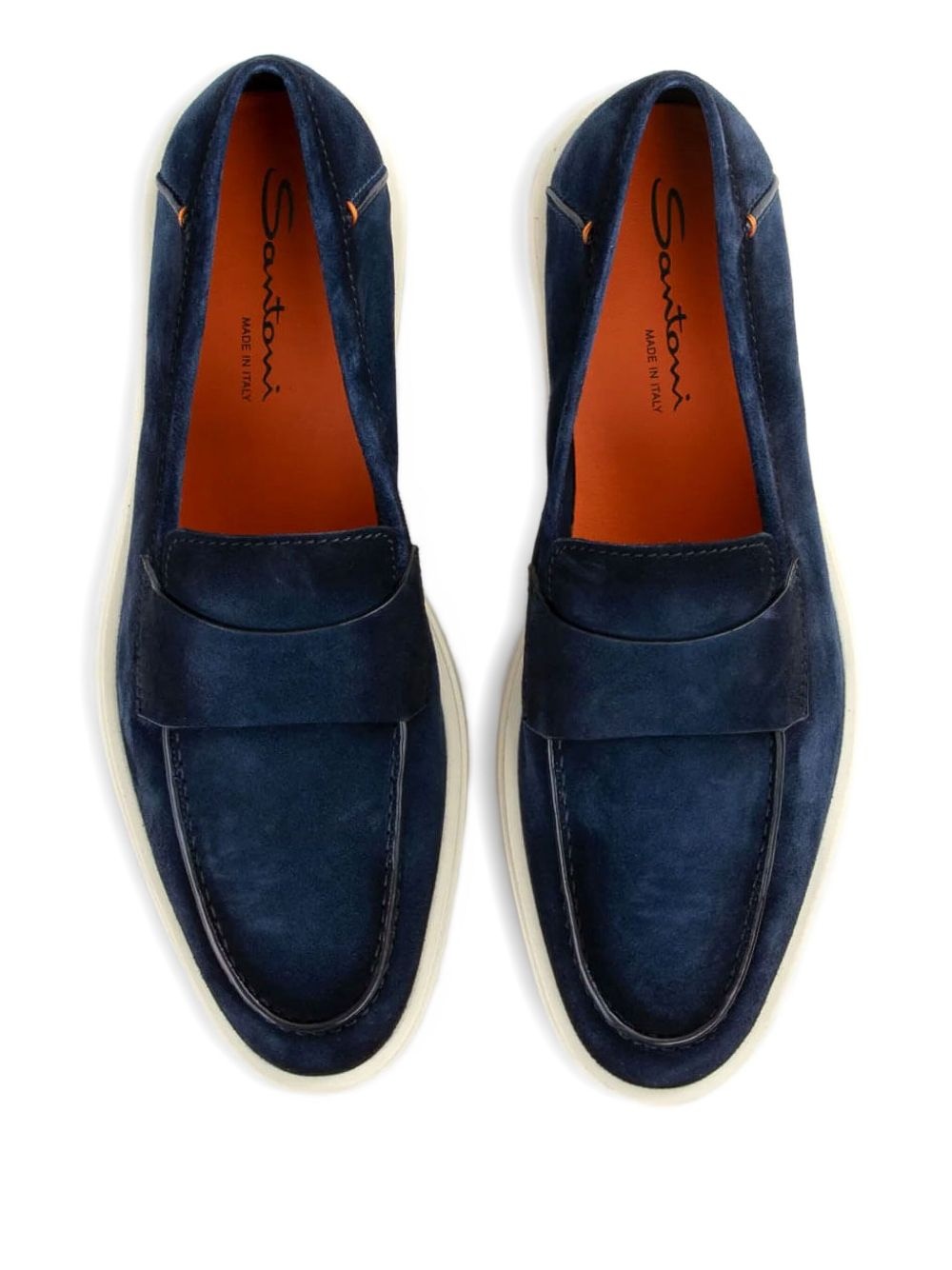 suede penny loafers - 2