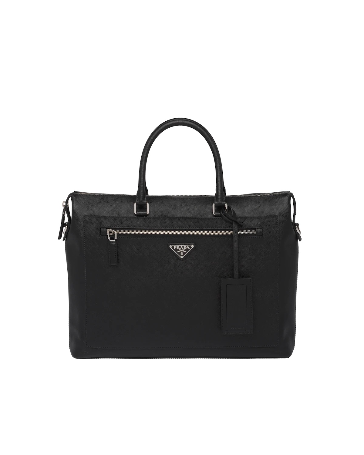 Saffiano Leather Tote Bag - 1