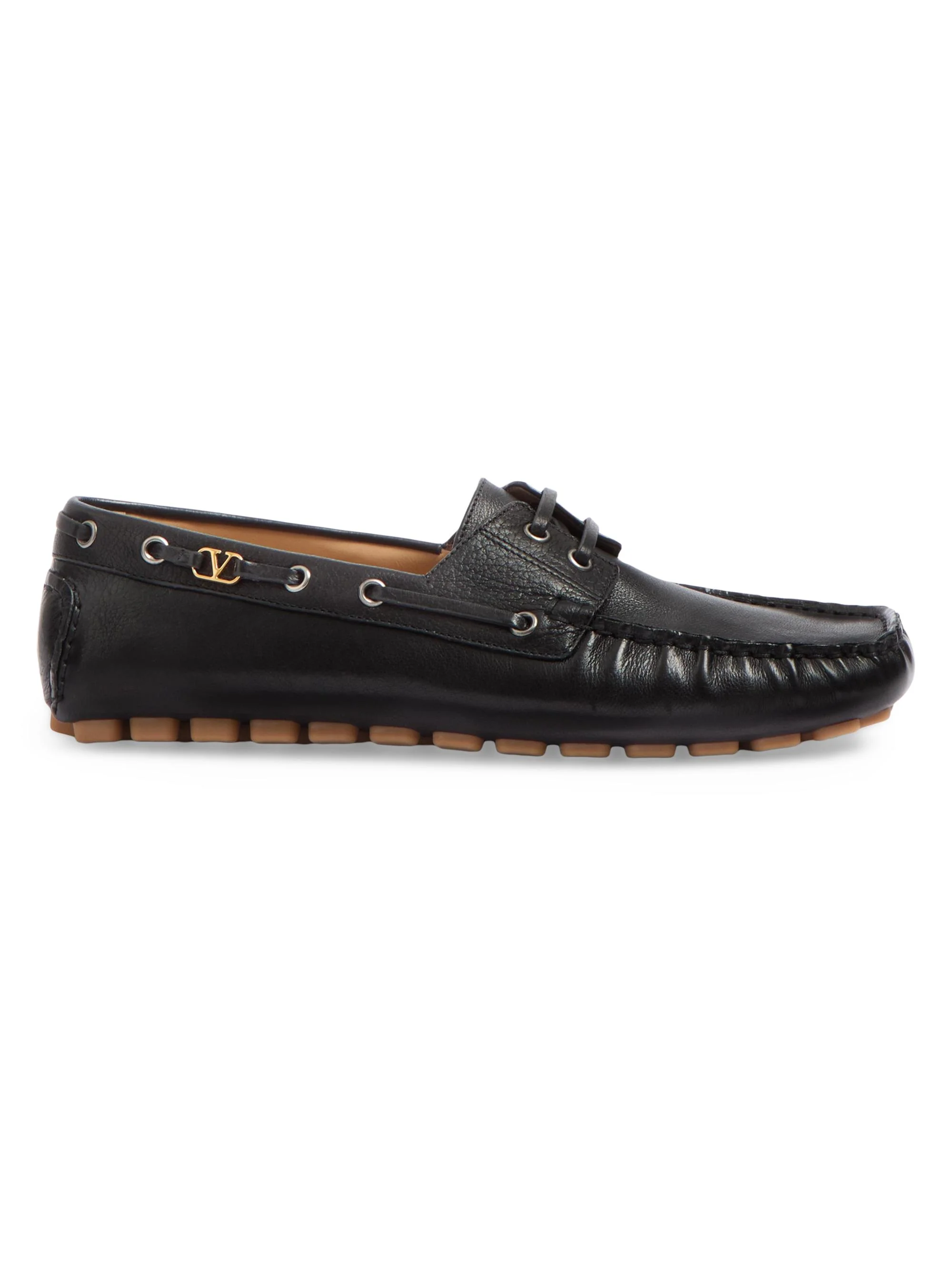 Men's Driver Fastaway Buffalo Loafers - Black - 1