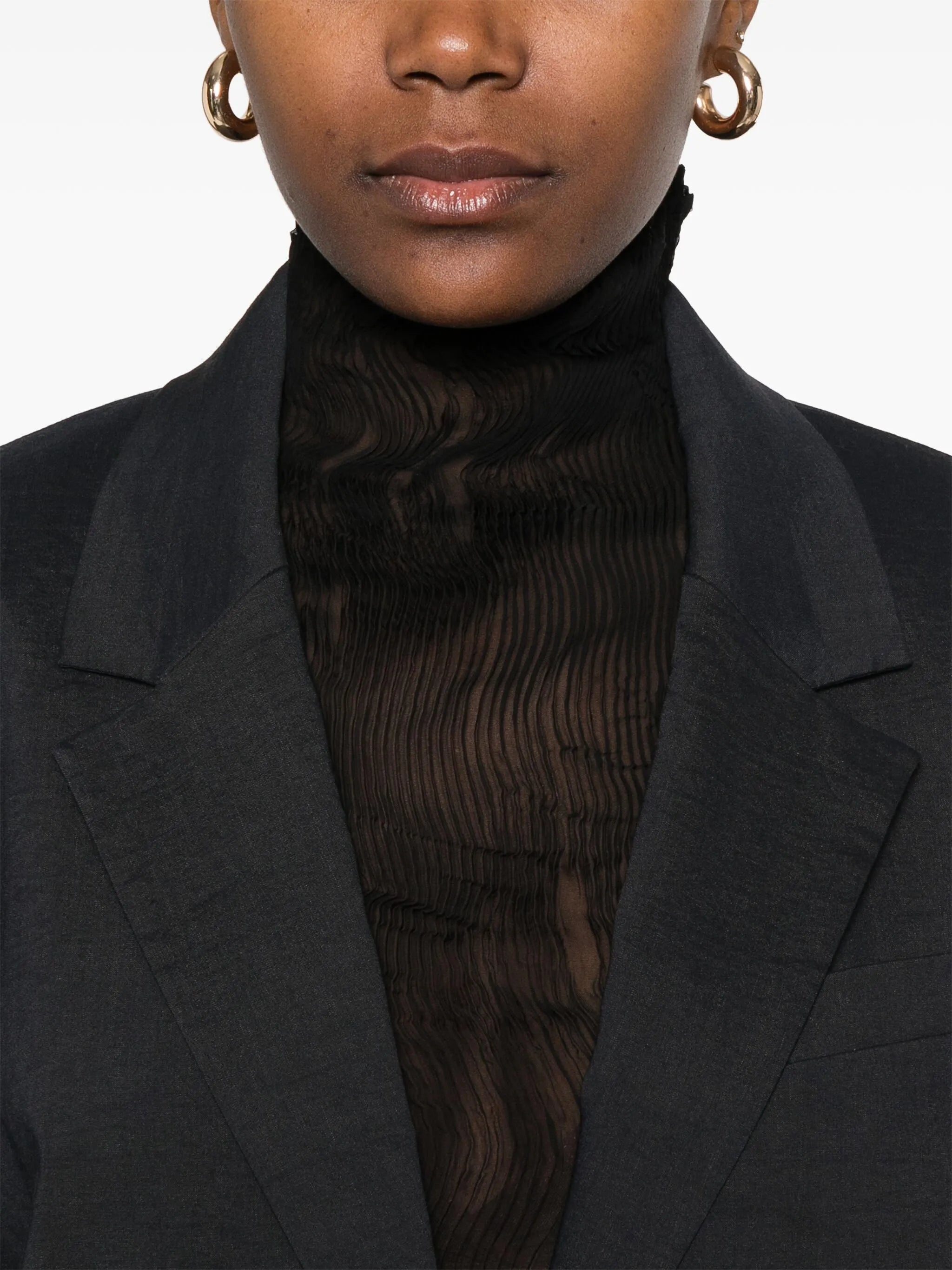 Single-breasted Blazer - 4