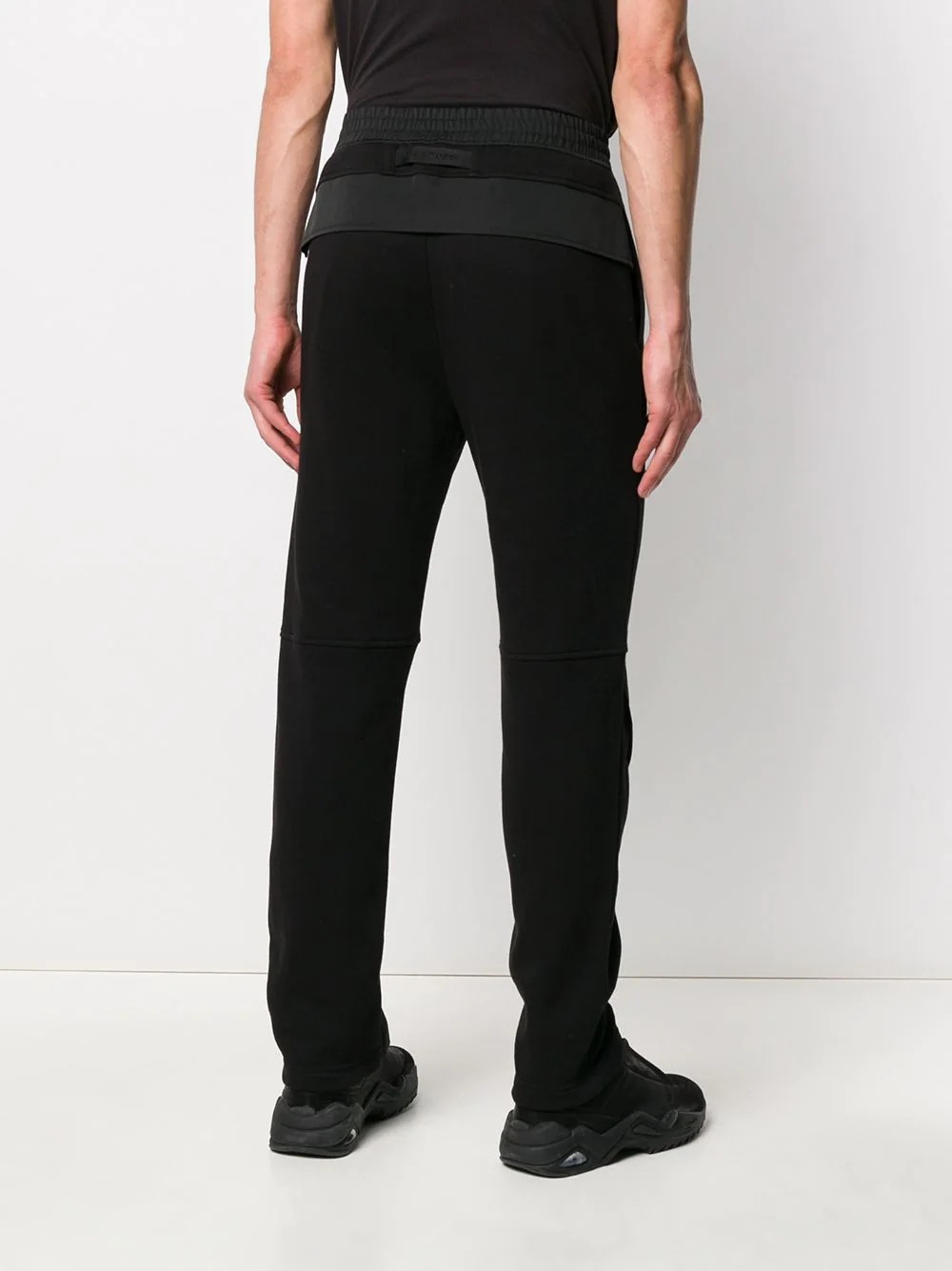 zip detail track pants - 4