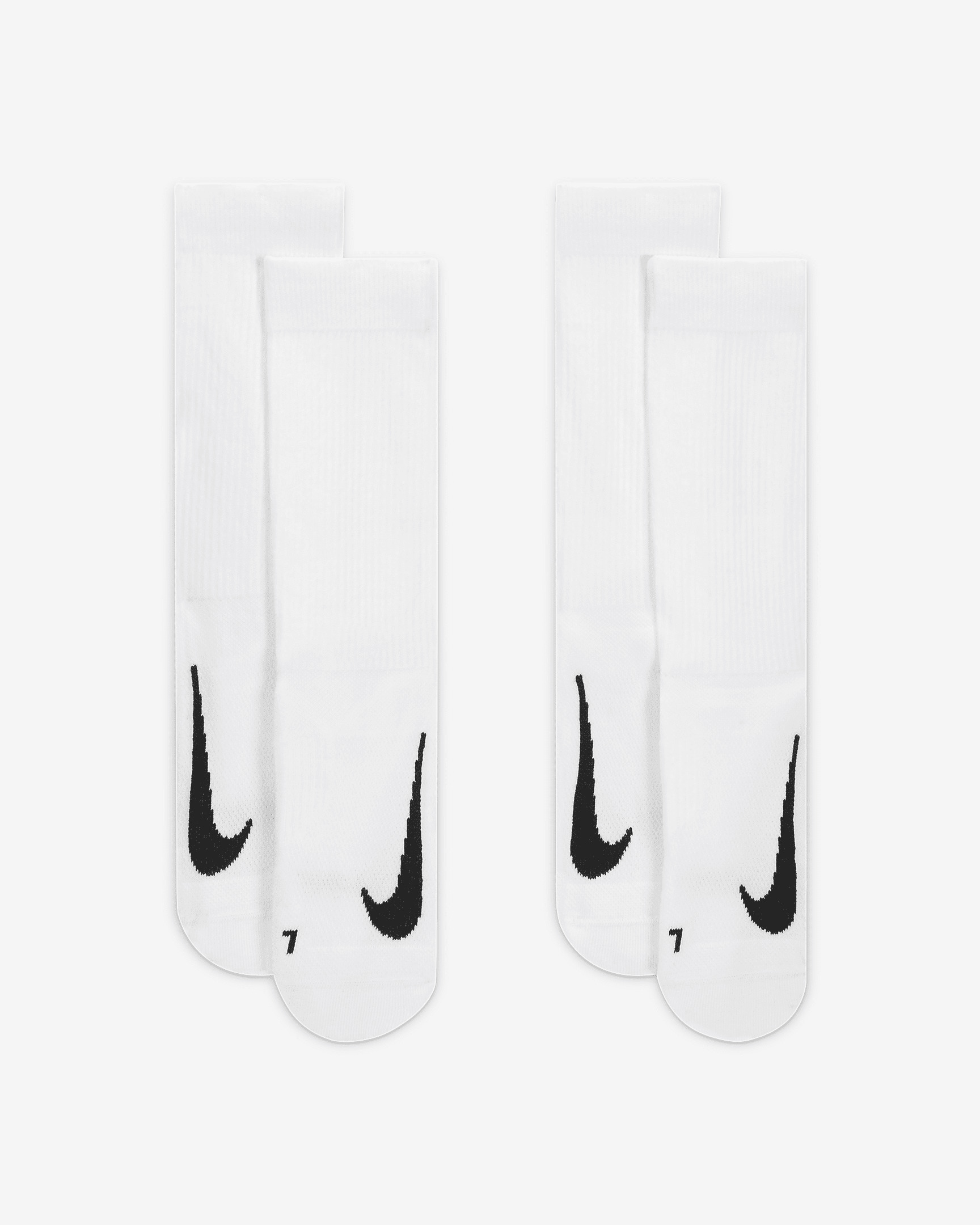 NikeCourt Multiplier Cushioned Tennis Crew Socks (2 Pairs) - 2