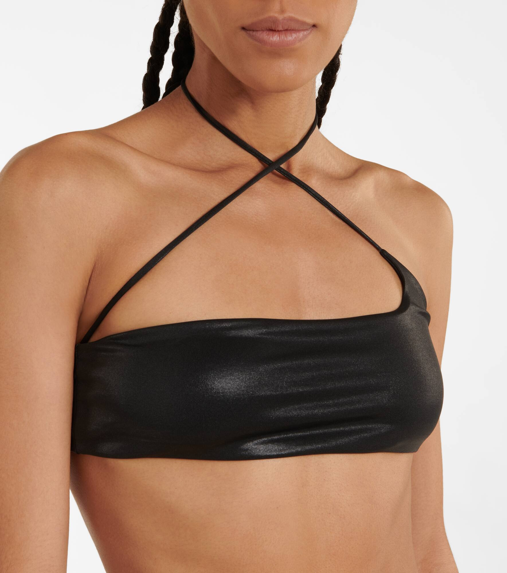 Strappy metallic bikini - 4
