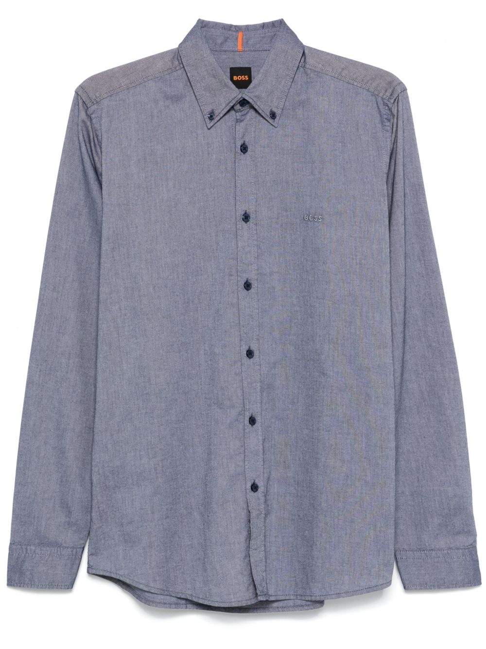 button-down cotton shirt - 1
