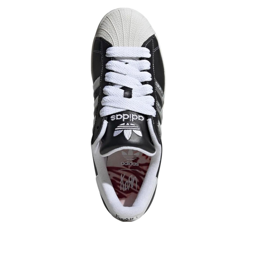 adidas x KoRn Superstar 'Black Whtie' IH1313 - 5