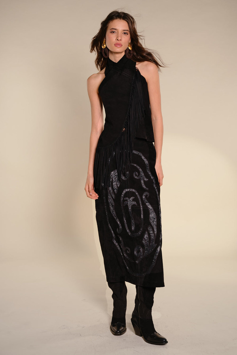 Johanna Ortiz Pueblo Ancestral Skirt outlook