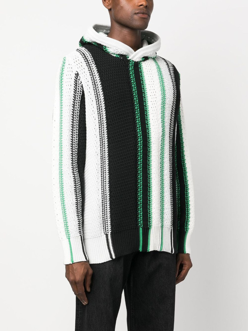 Kirk Jordan stripe-print hoodie 3