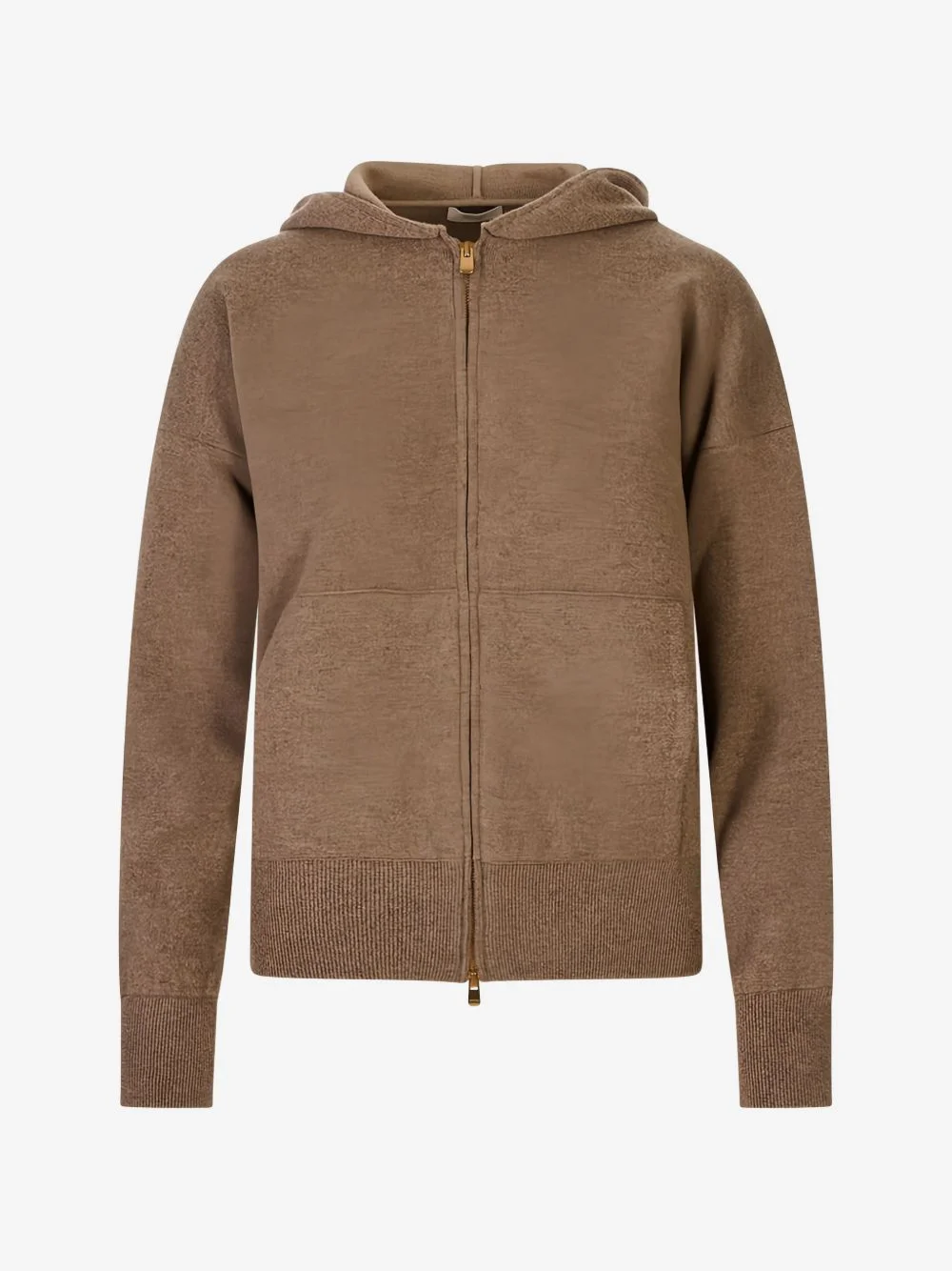 cashmere zip-up jacket - 1