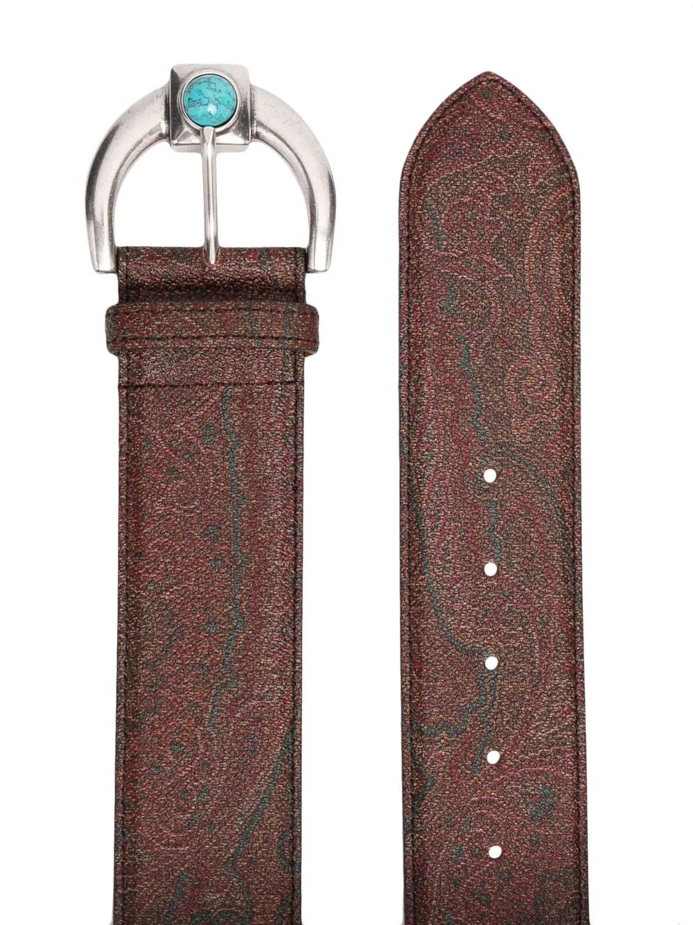 paisley-print belt - 2