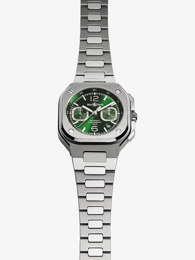 Bell & Ross BR05C-GN-STSST Chrono Green stainless-steel automatic watch outlook