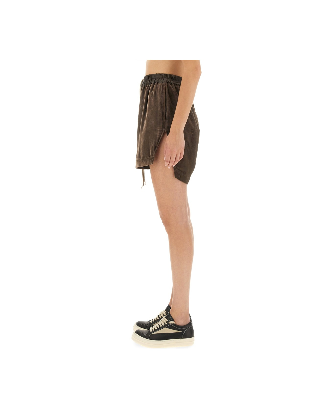 Viscose And Cupro Shorts - 3