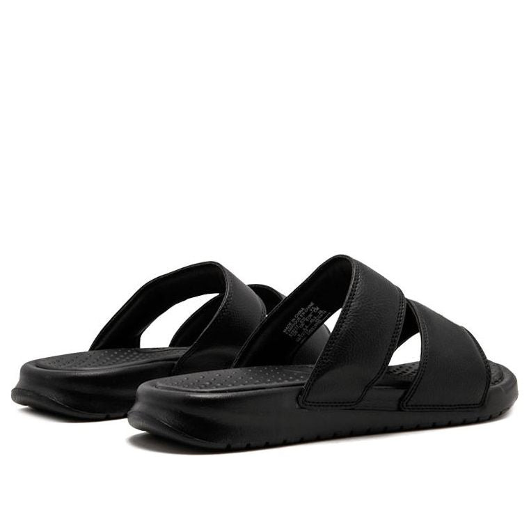 (WMNS) Nike Benassi Duo Ultra Slide 'Black' 819717-010 - 5