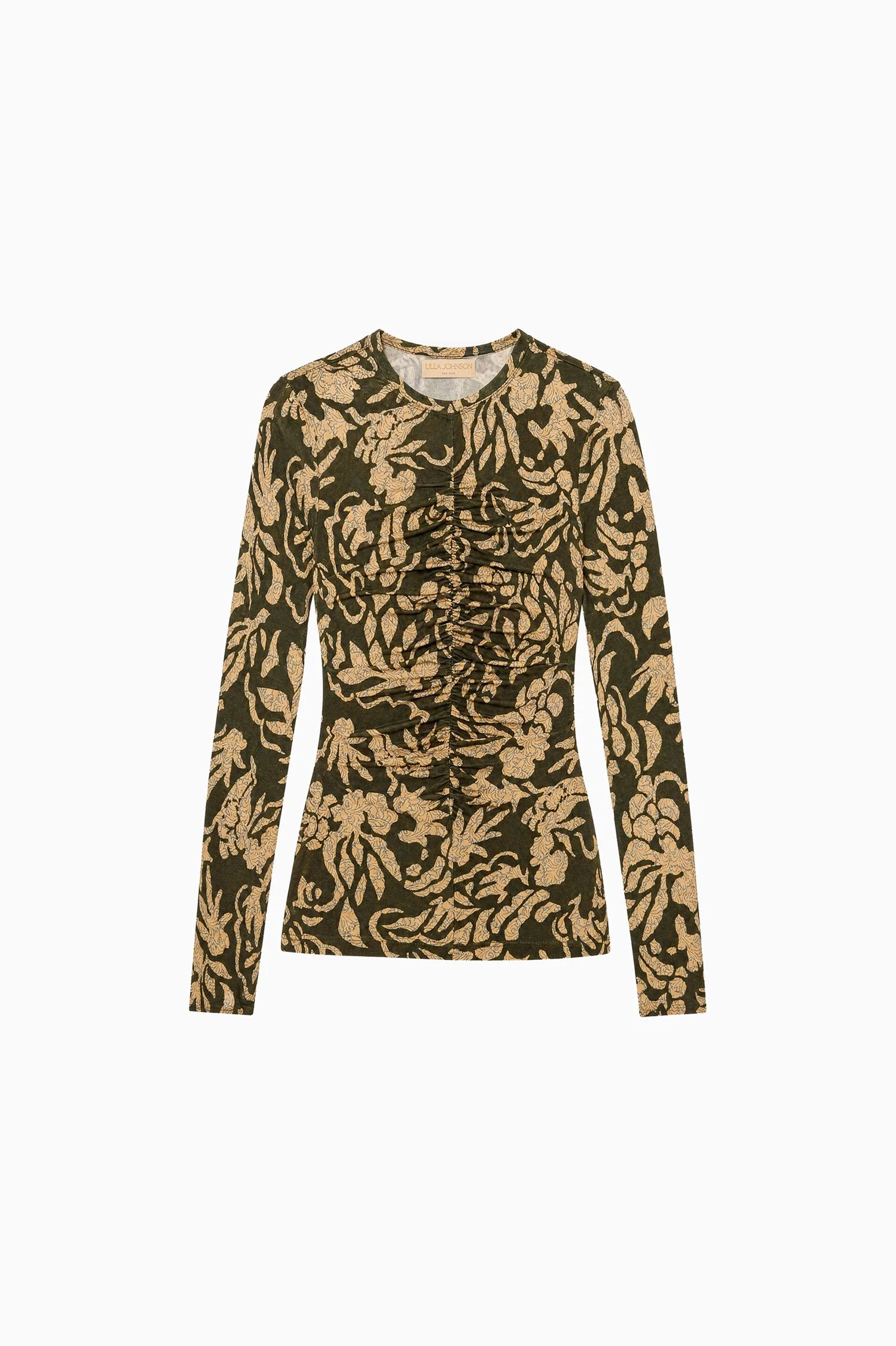 Asha Long Sleeve Jersey Top - 1