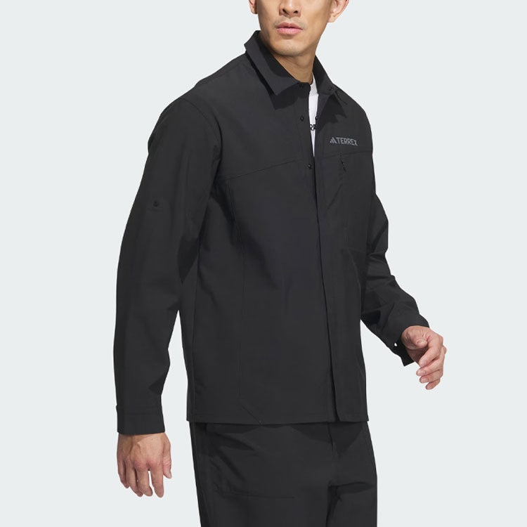 adidas Terrex Long Sleeve Shirt 'Black' IL8944 - 4