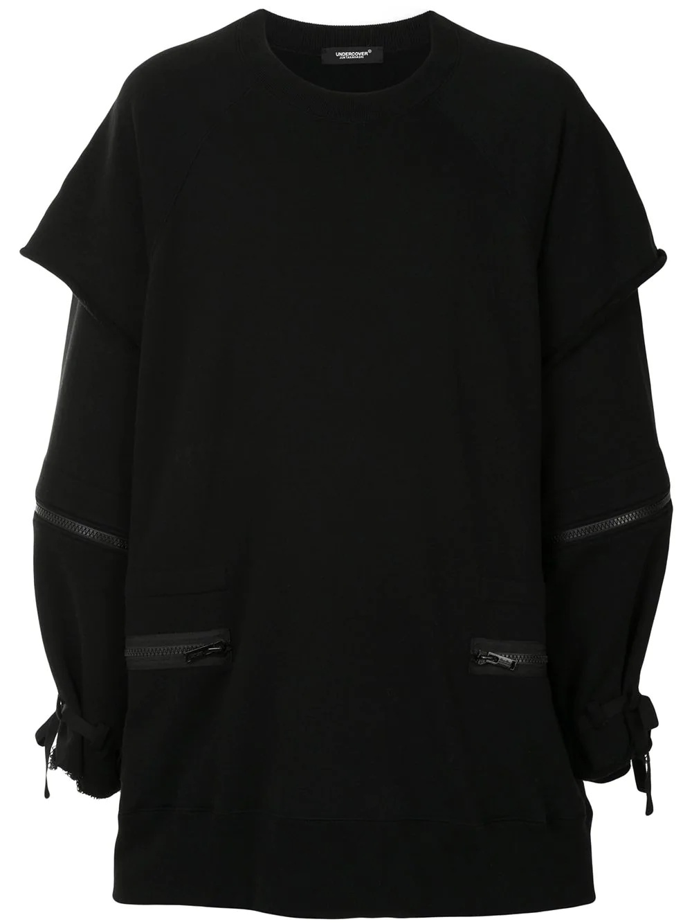 detachable sleeves jumper - 1