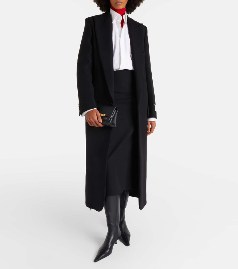 Victoria Beckham Pointy 45 leather knee-high boots outlook