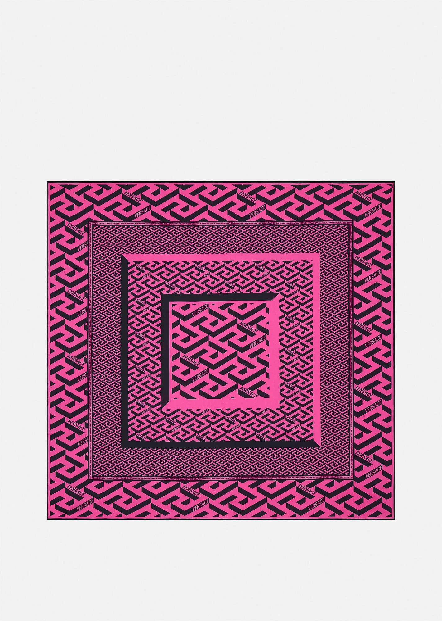 La Greca Silk Foulard - 1