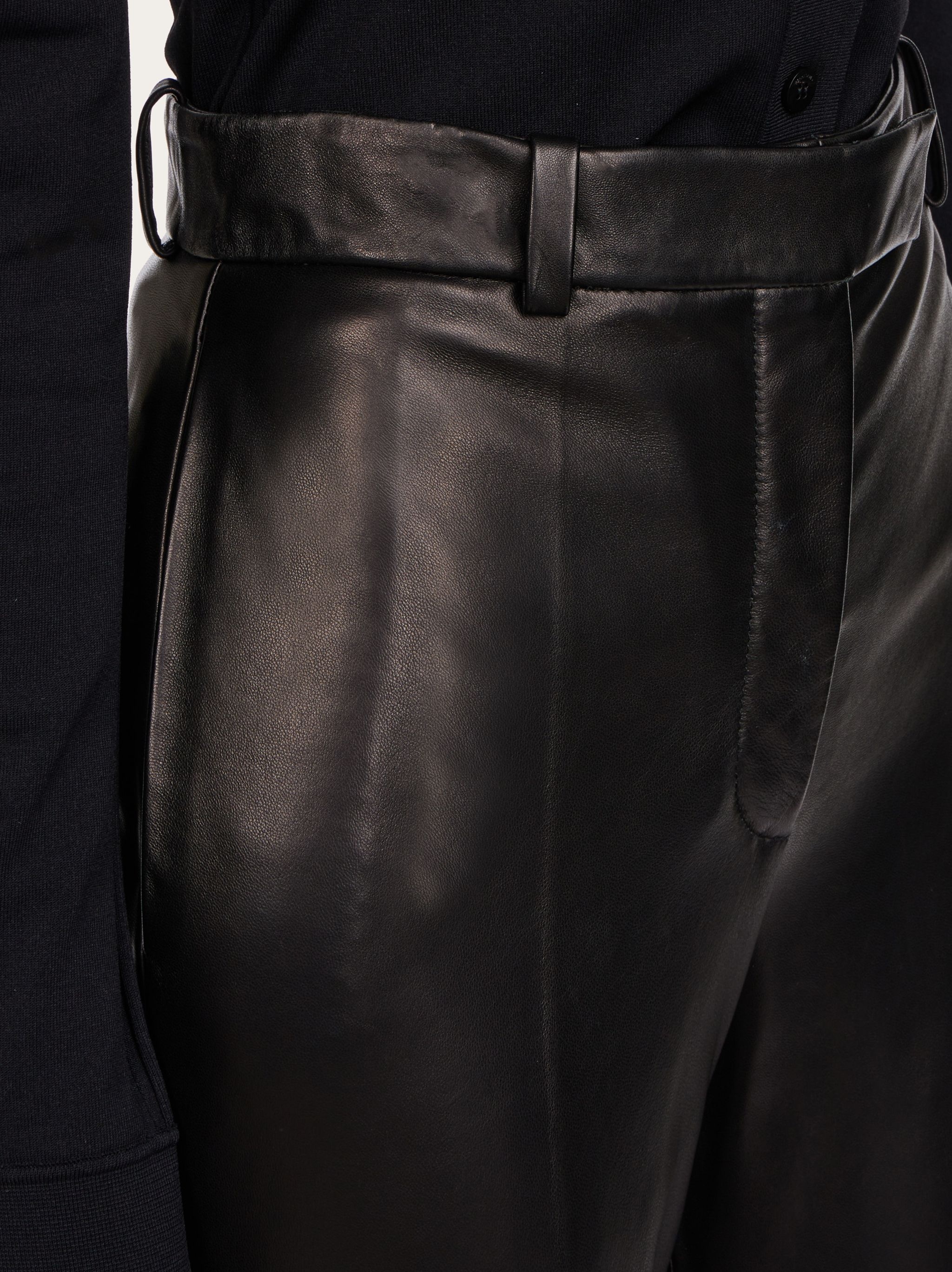 Nappa tailored trouser - 5