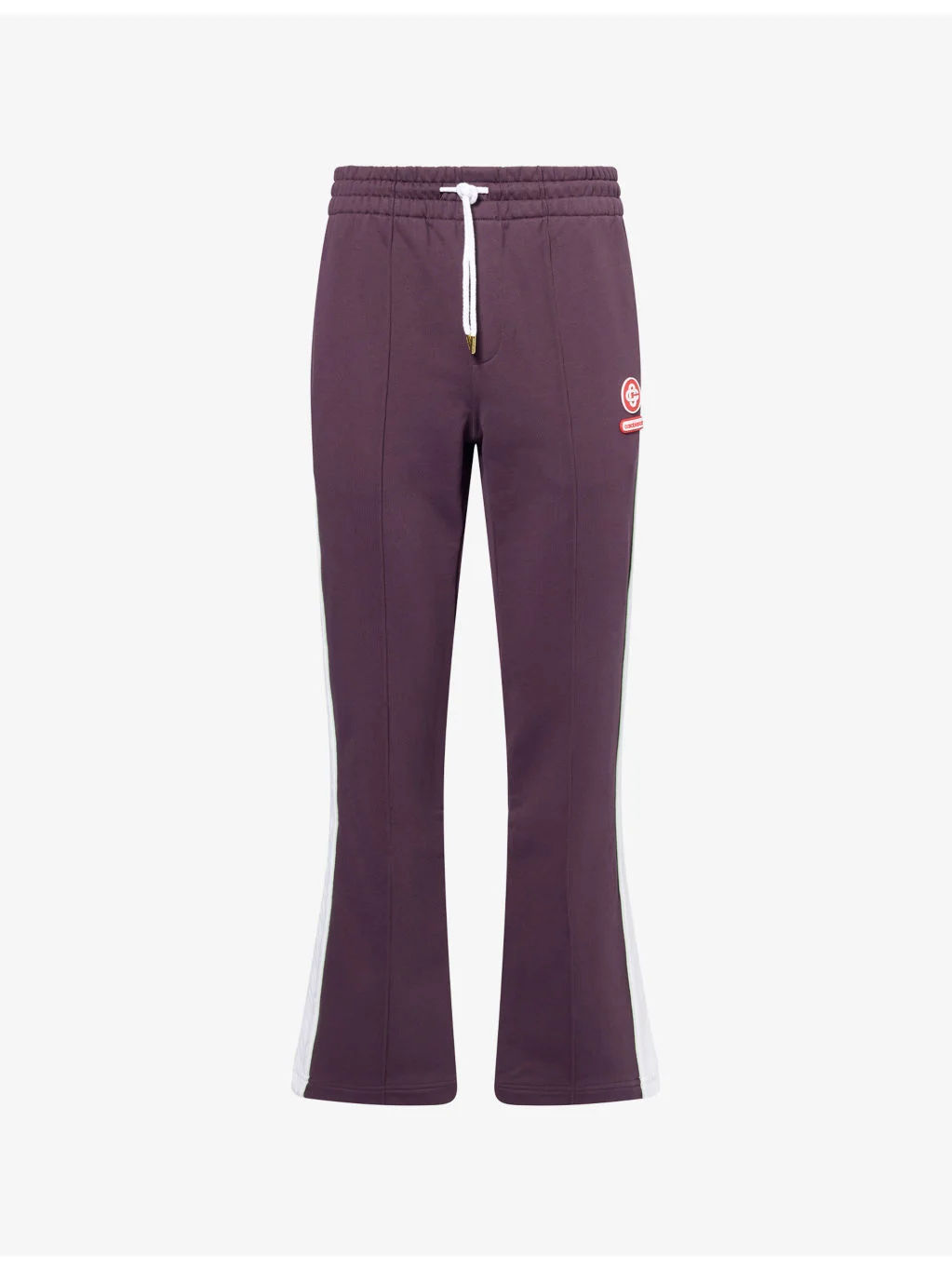 Laurel Applique Cotton Jogging Bottoms - 1