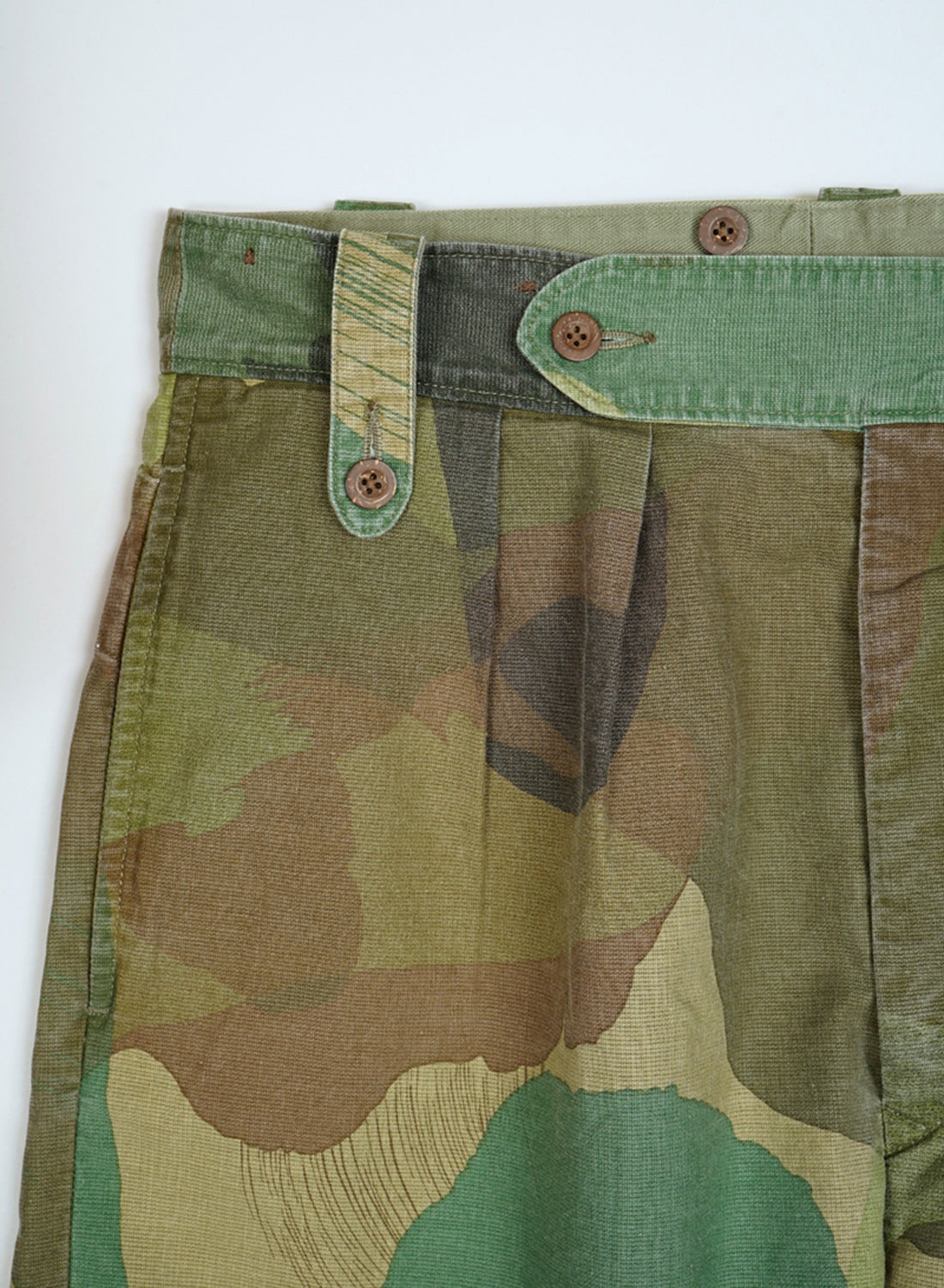 50s Battle Dress Short Camo in Green - 6