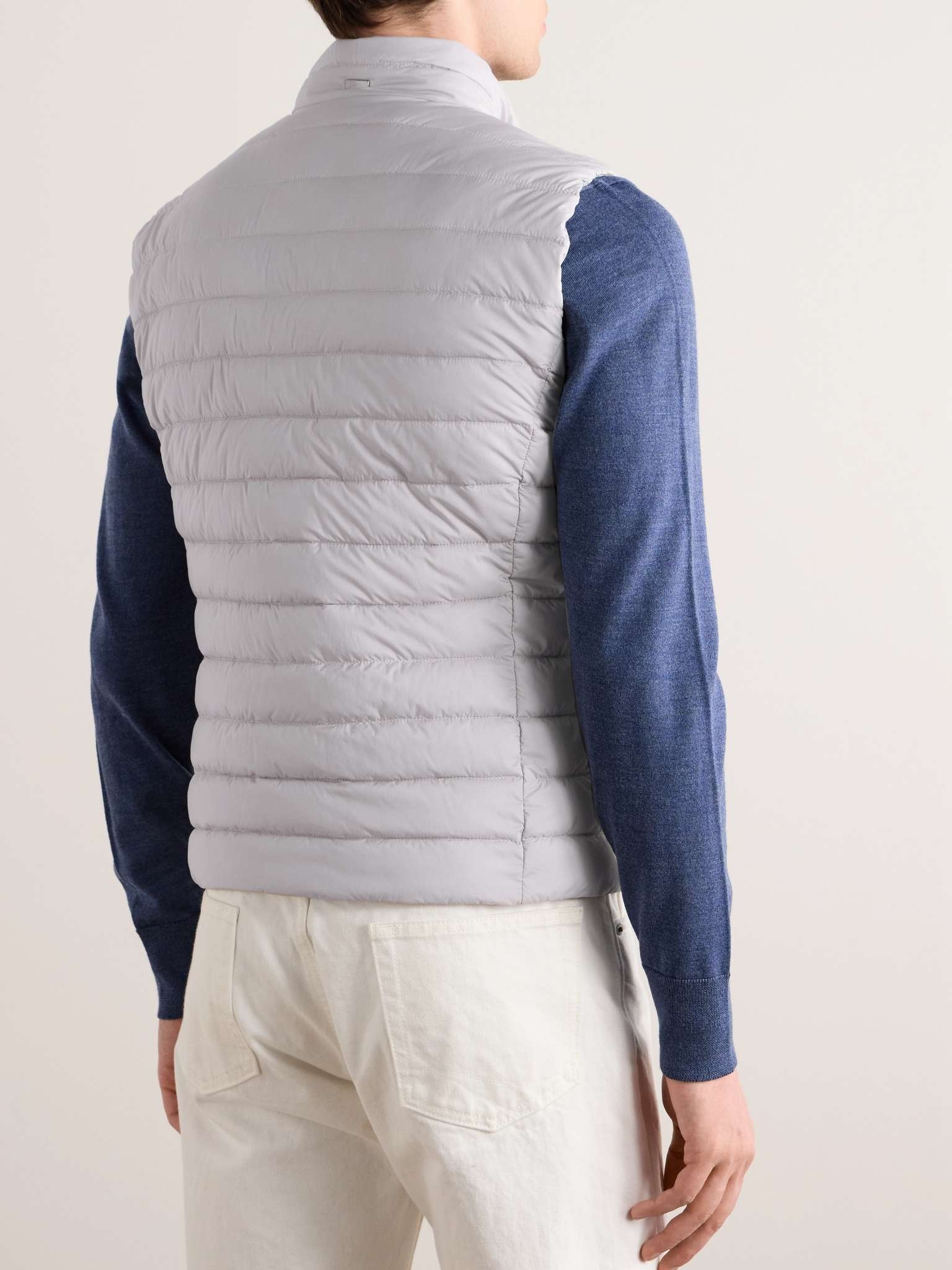 Lo Smanicato Slim-Fit Padded Quilted Nylon Gilet - 3