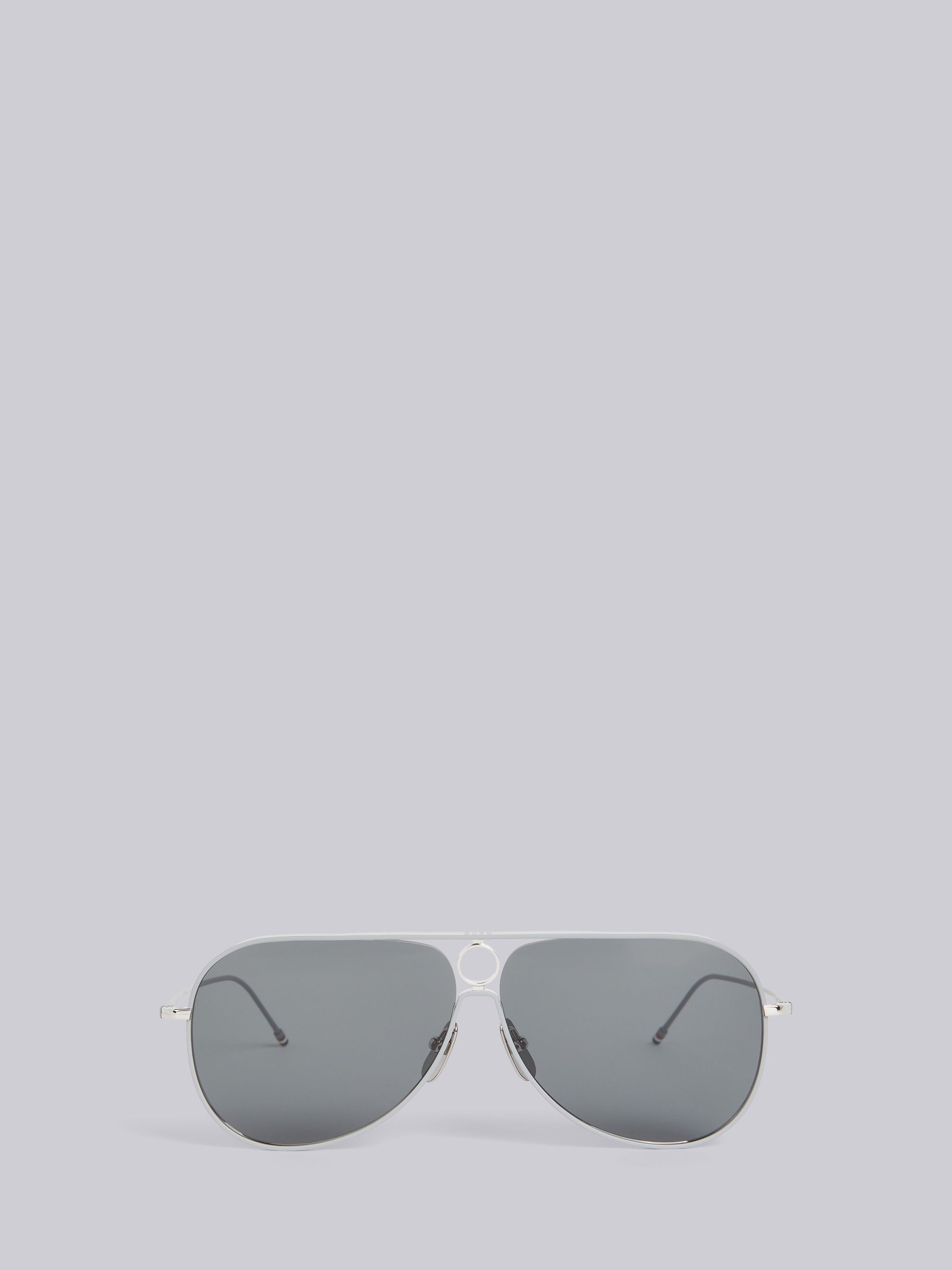 TB115 - Silver Aviator Sunglasses - 1