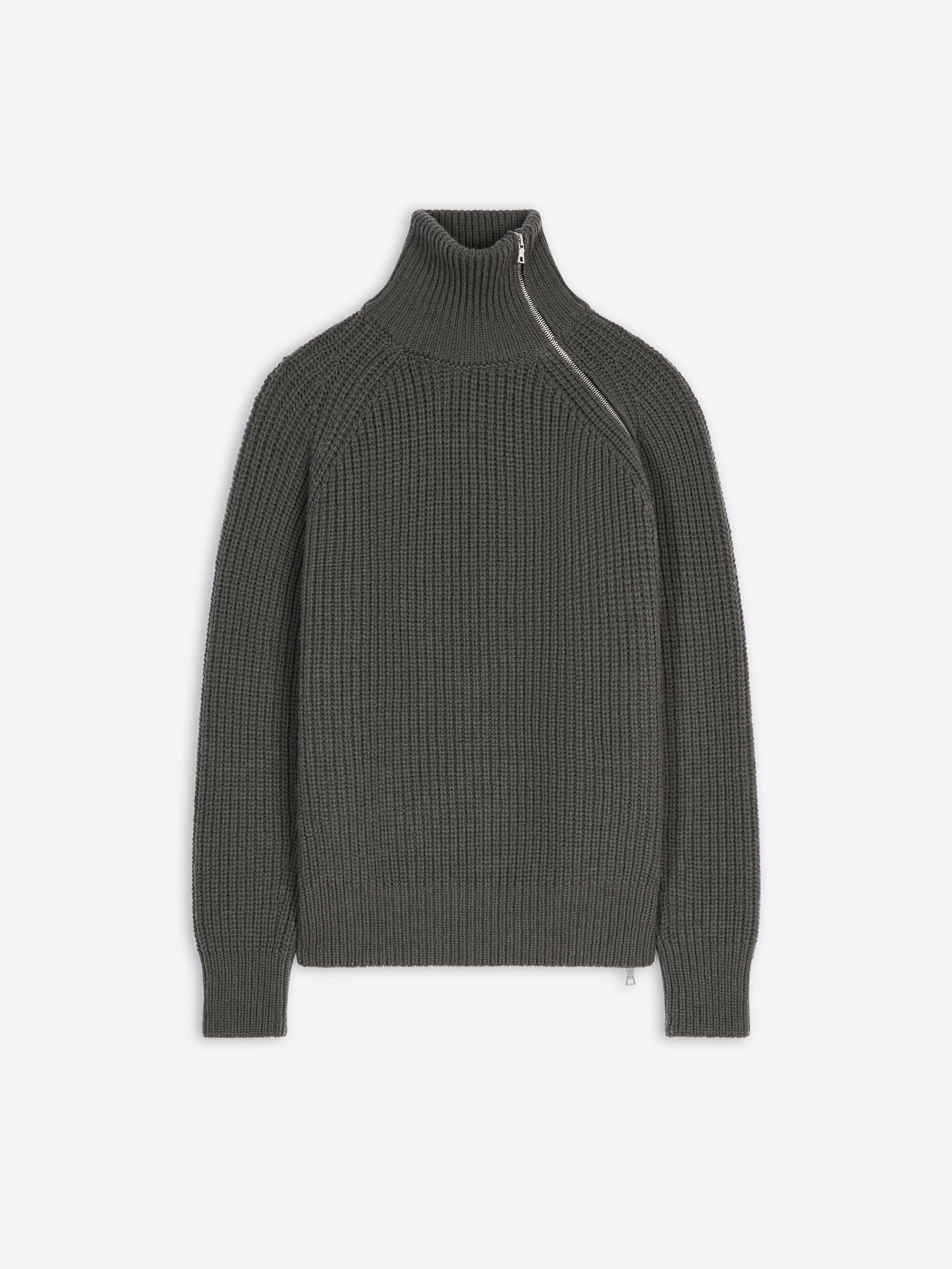 ZIPPED SWEATER - 1