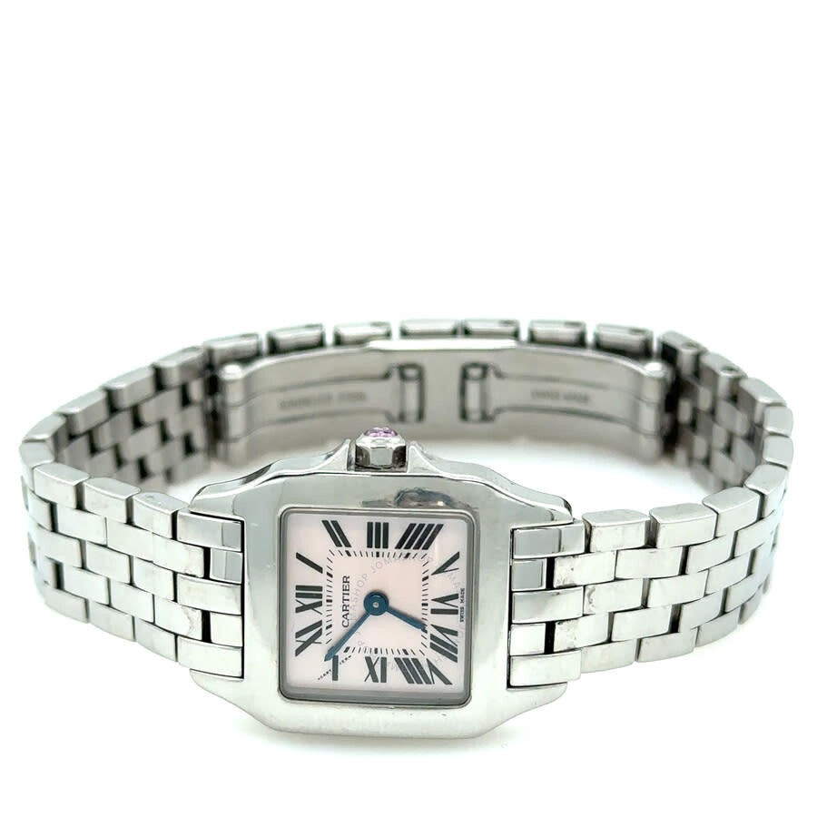 Pre-owned Cartier Santos Demoiselle Quartz Ladies Watch W25075Z5 - 5