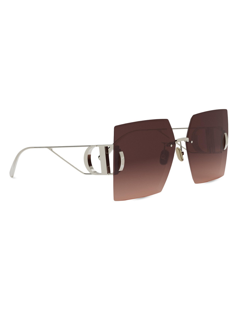 Women's 30Montaigne S7U 64MM Square Sunglasses - Gradient Brown Rose 8