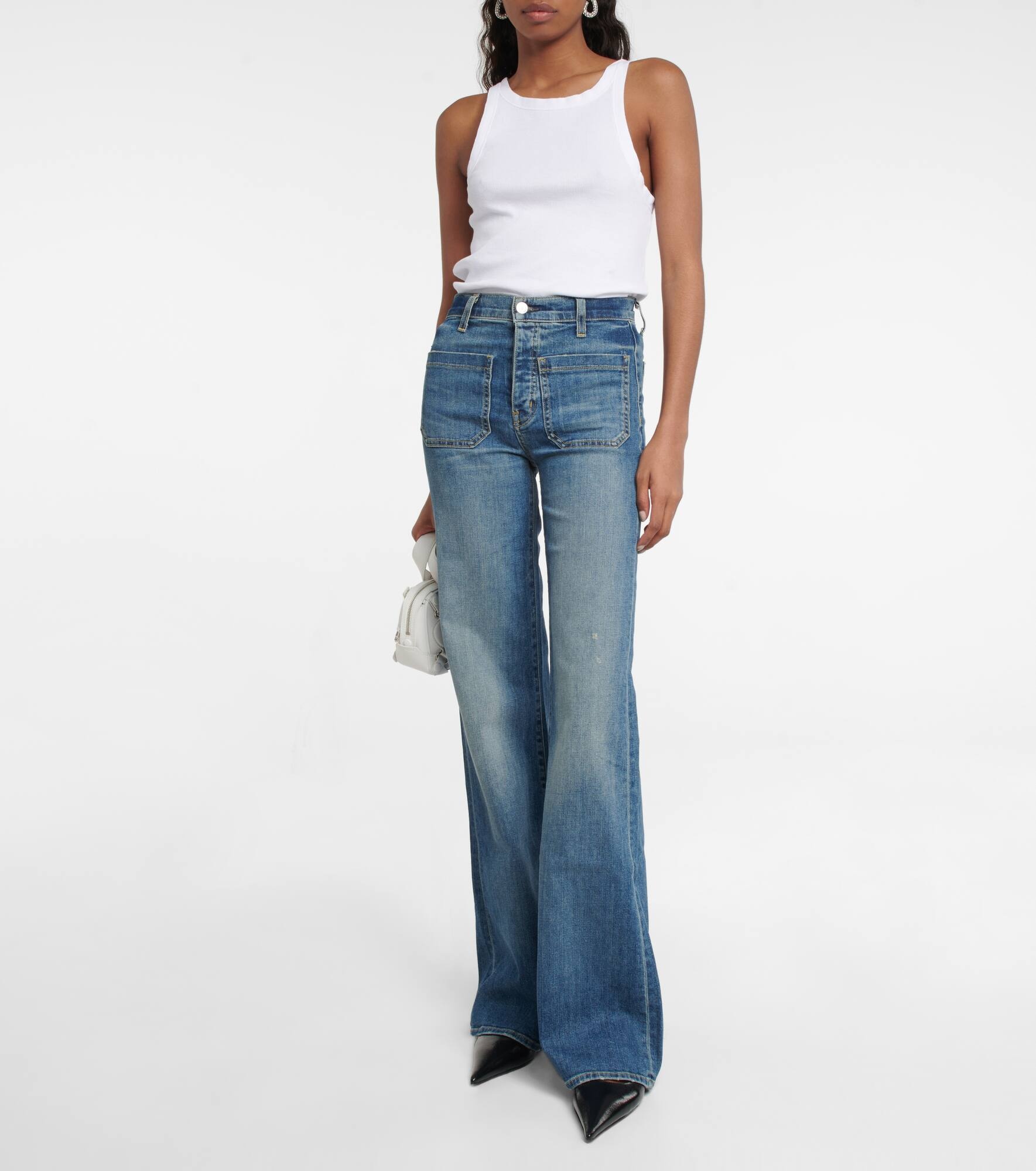 Florence high-rise flared jeans - 2