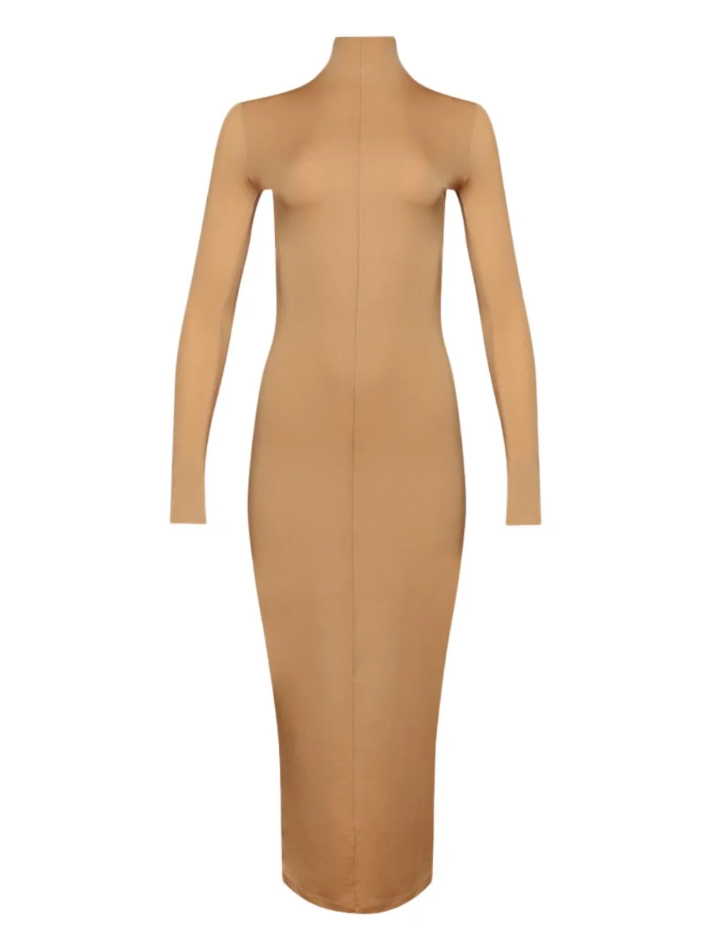 long-sleeve maxi dress - 1