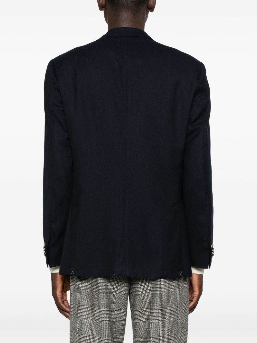 two-button patch-pocket blazer - 4