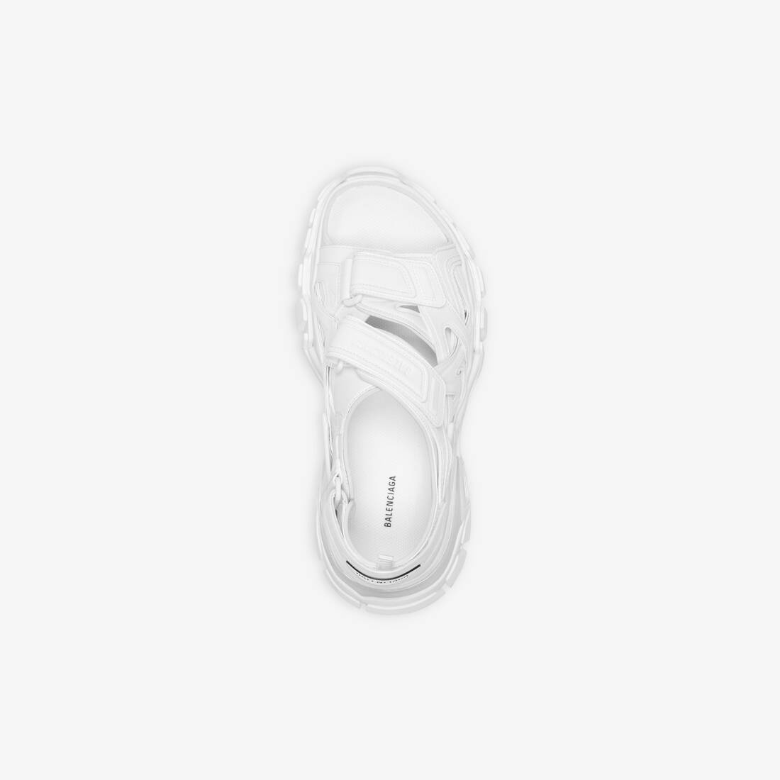 Men's Track Sandal in White - 5