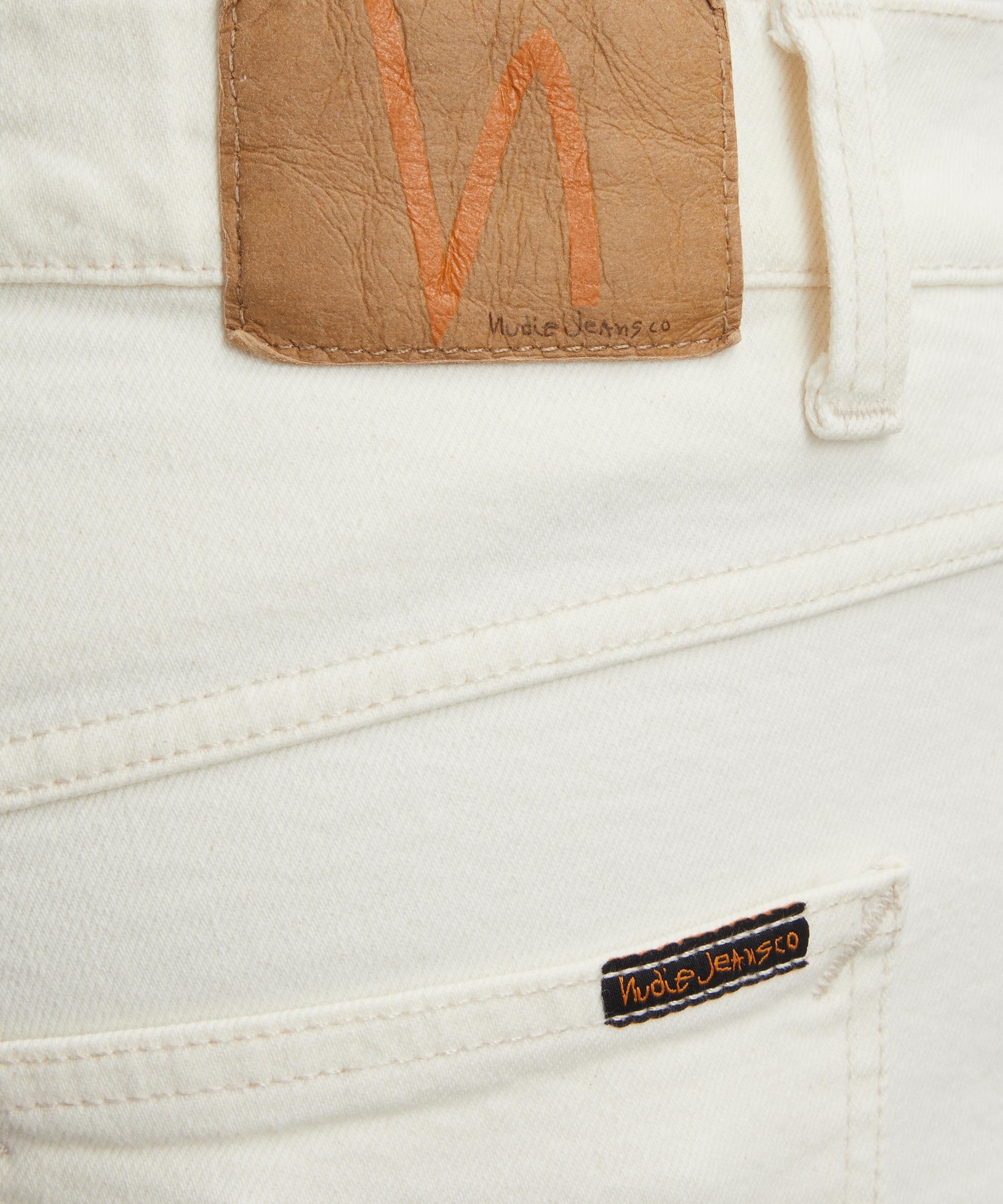 Solid Ollie Ivory Slim-Fit Jeans - 5