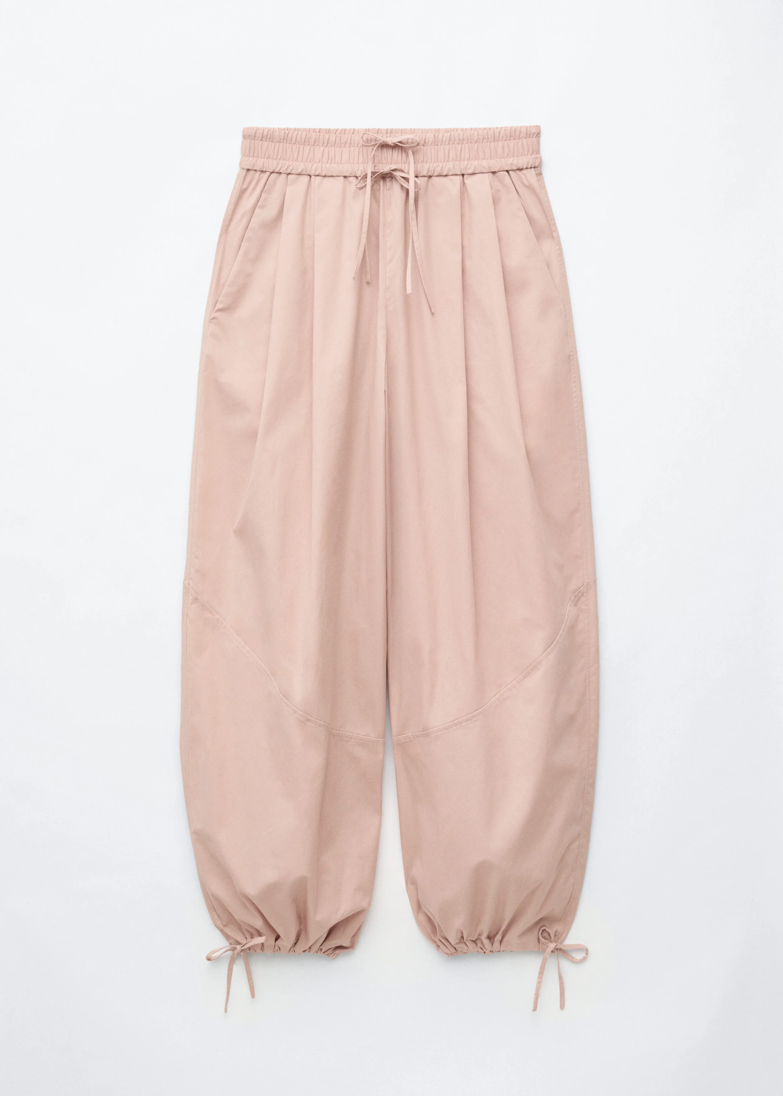 Cotton Balloon Trousers - 1