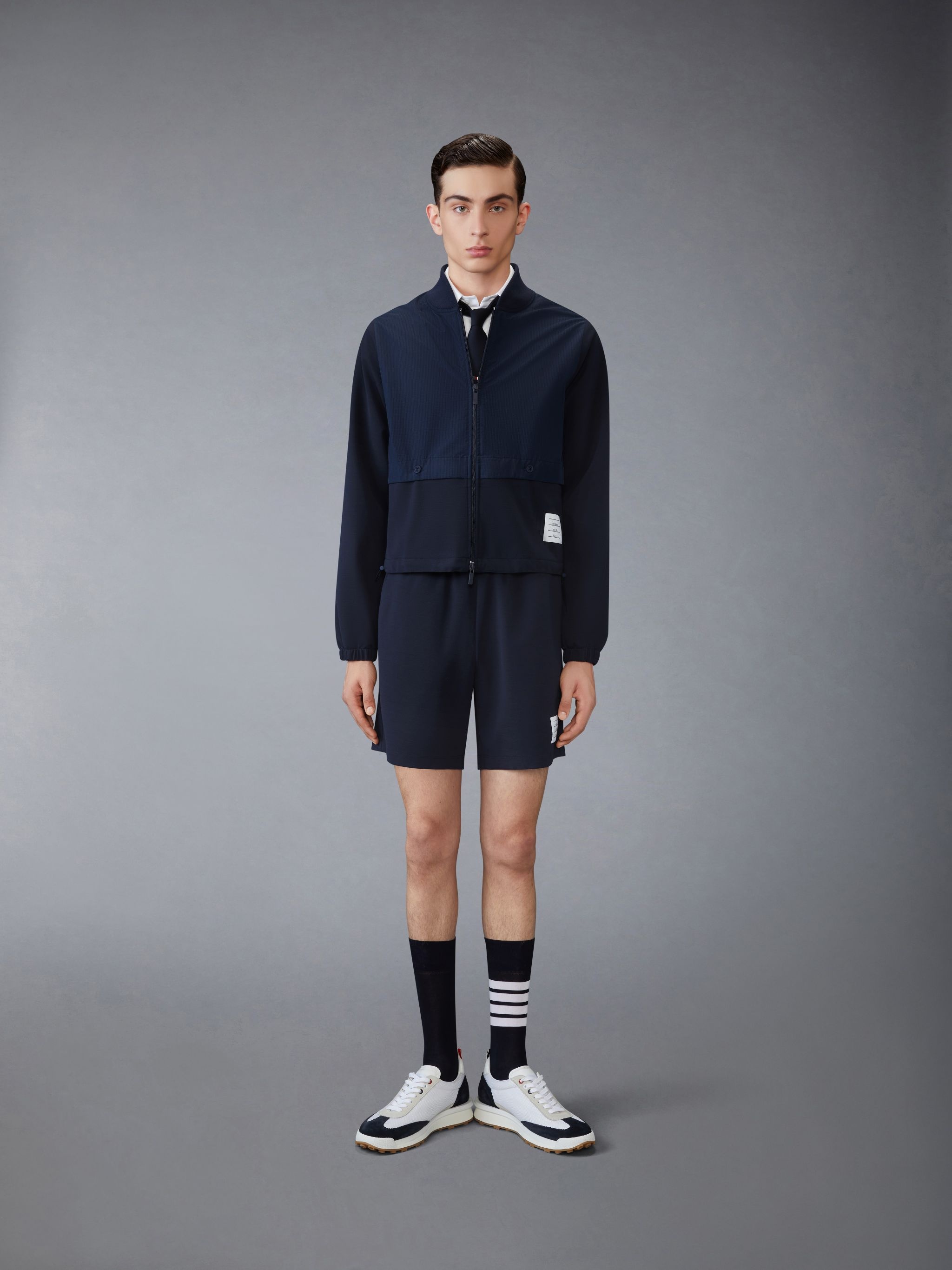 Ripstop Wool Tech Milano Bomber - 3