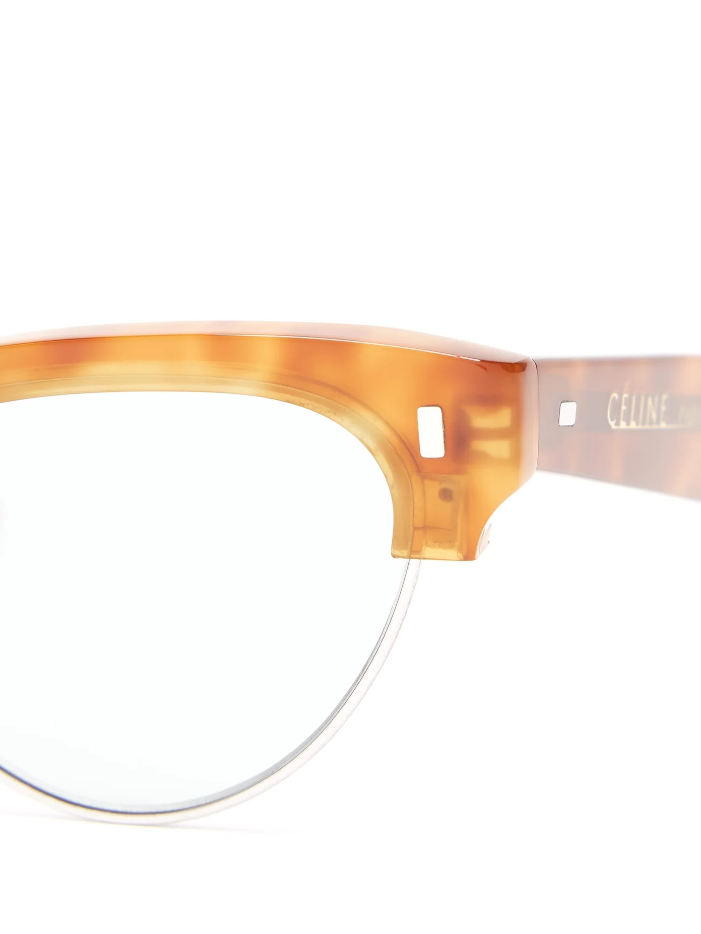 Cat-eye tortoiseshell-acetate sunglasses - 5