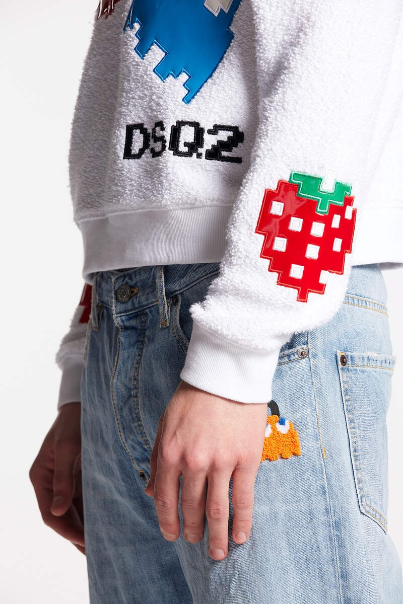 PAC-MAN DYED COOL SWEATSHIRT 4
