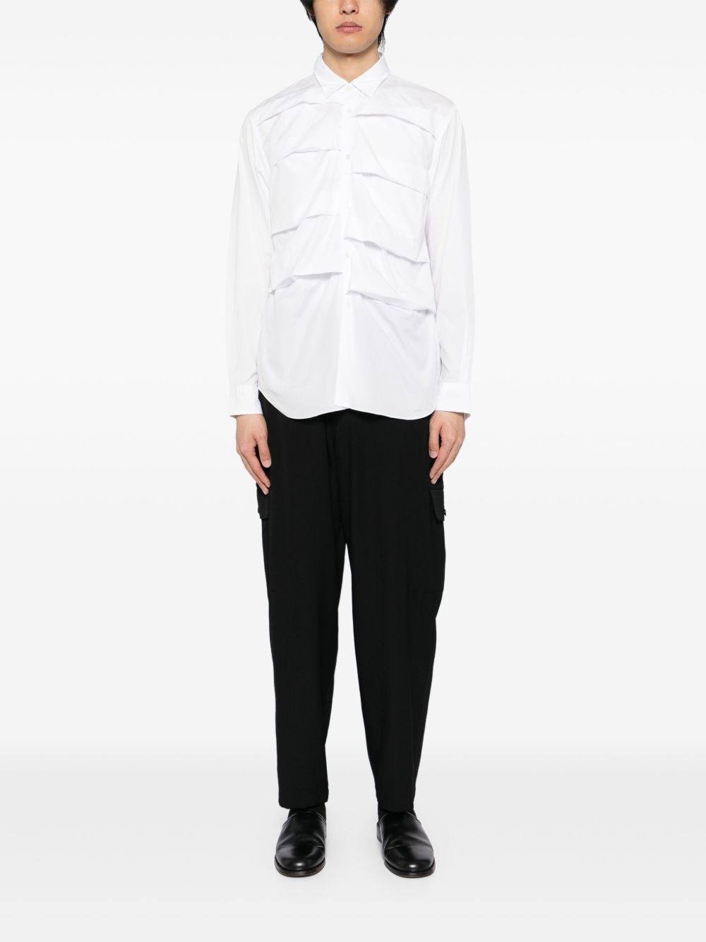 wool gabardine trousers - 2