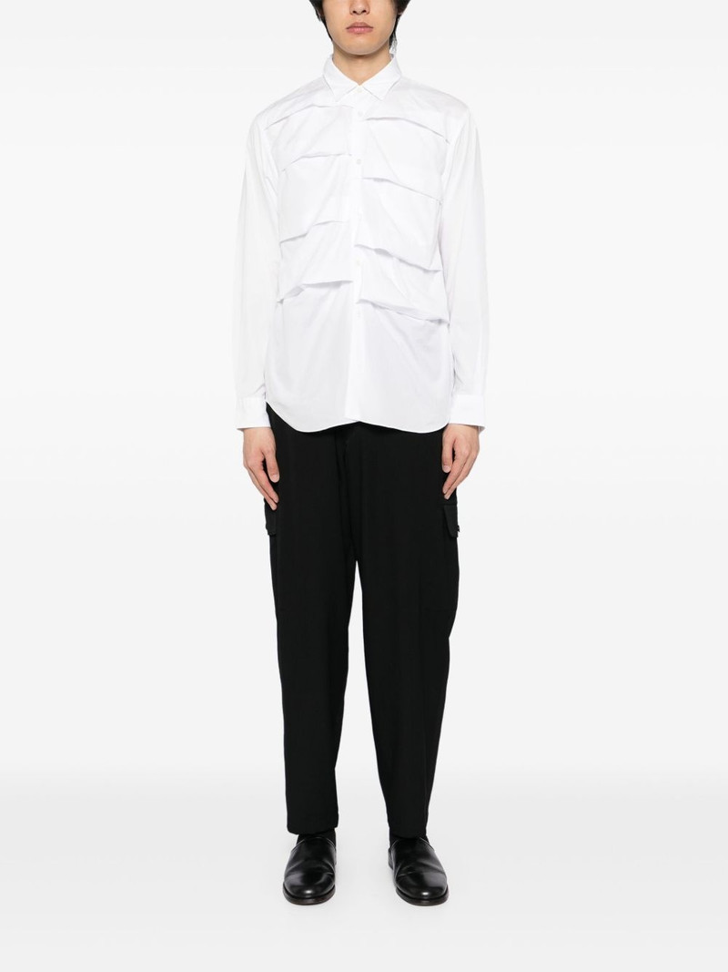 Yohji Yamamoto wool gabardine trousers outlook