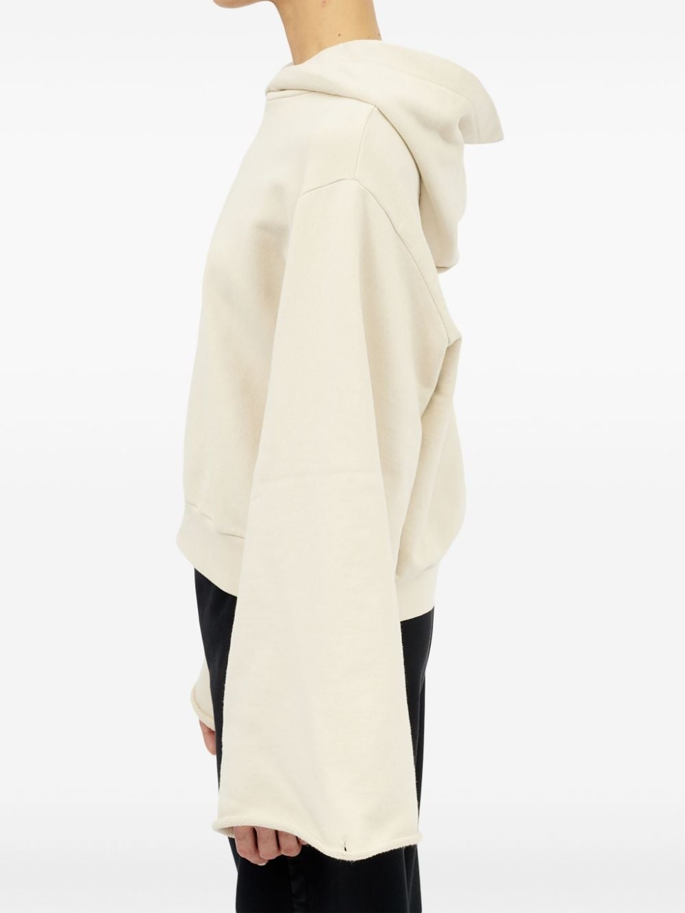 drop-shoulder hooded sweatshirt - 7