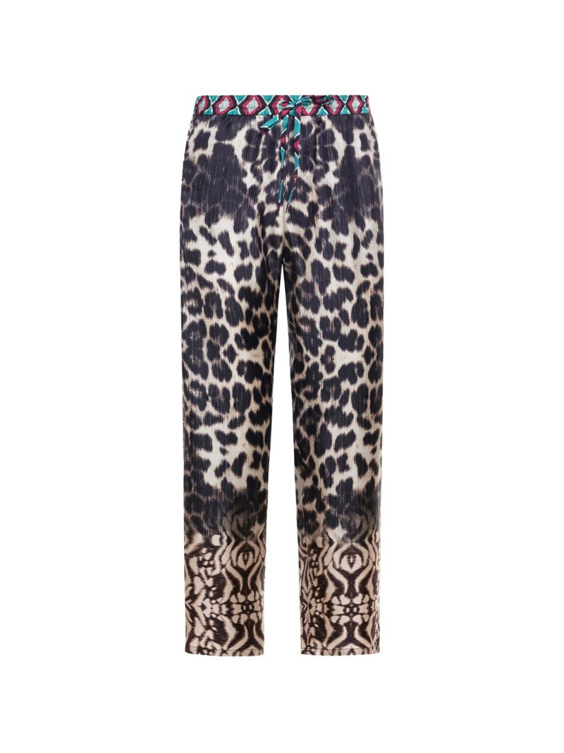 Aloe leopard-print trousers 1