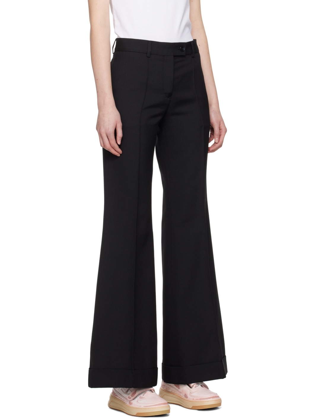 Black Tailored Trousers - 2