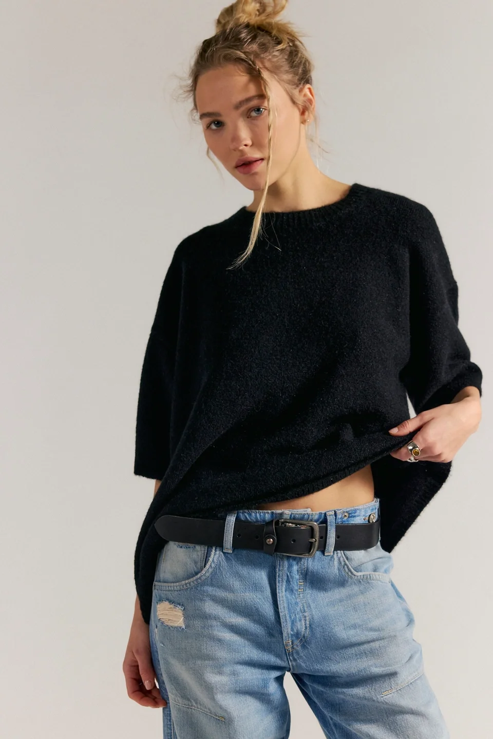 Margot SoftSpun Sweater Tee - 1