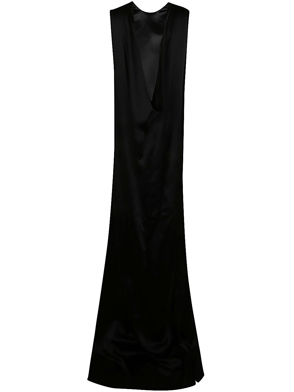 Ann Demeulemeester Women Fida Long Open Back Draped Dress - 2